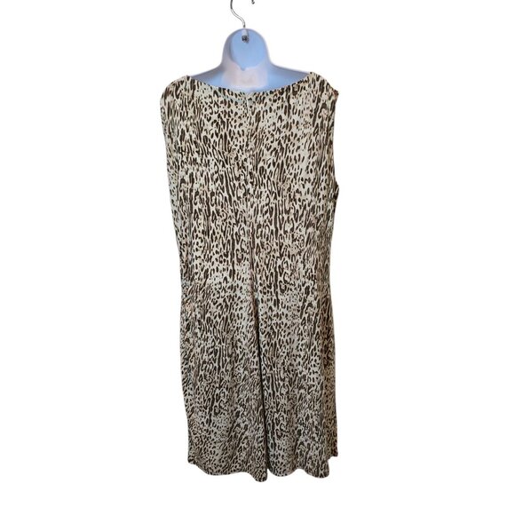 Jones New York Woman Animal Print Size 18W - Picture 6 of 15